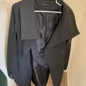 Charcoal Grey Pea Coat